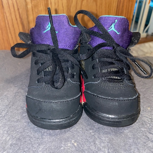 Child’s Nike Jordan air 5 Retro toddler size 7 - Picture 5 of 7